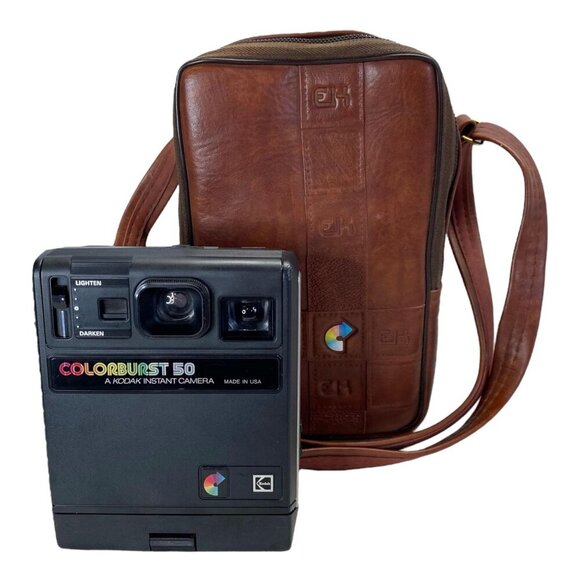 Kodak Colorburst 50 Instant Film Camera Polaroid Type with Bag Vintage - Picture 1 of 6